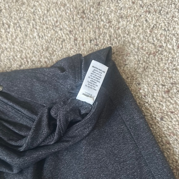 Athleta Medium Tall Gray Flared Pants - Picture 4 of 8